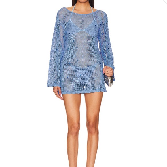 Cinq à Sept Sequin Greer Tunic - Picture 1 of 6